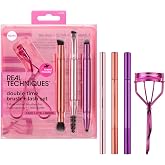 Real Techniques Double Time Brush + Lash Kit, 4 Piece Set