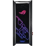 ASUS ROG Strix Helios Case Gaming, ATX e EATX, Mid Tower, Vetro Temperato Fumè su Tre Lati, Illuminazione Aura Sync RGB, Tela