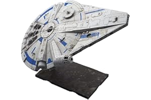 Bandai Hobby - Solo: A Star Wars Story - Millennium Falcon (LandoCalrissian Version), Bandai Star Wars 1/144 Plastic Model Kit