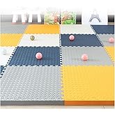 SIGNATRON Puzzle Flooring || Kids Interlocking Play mat || Shop Floor Mat || Kitchen Floor Mat || Pet Mat ||12 MM Thick (4 Ti