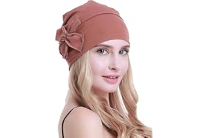 osvyo Turban en coton chimio pour femme souffrant de perte de cheveux