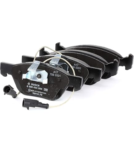 Plaquettes De Frein Arrière Bosch BP256 - Qualité OEM, Faible Poussière Et Bruit