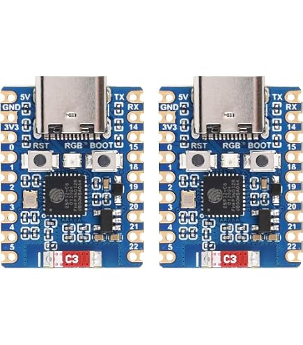 ESP32-C6-DevKitC-1-N4 Cartes De Développement RUIZHI Lot De 2 - WiFi Bluetooth Arduino