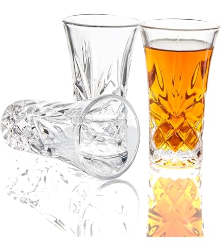 6 Bicchieri Da Liquore Rocco Bormioli Dublino - Eleganti E Moderni, Lavabili In Lavastoviglie