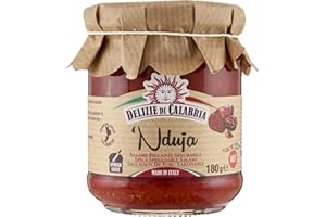 NDUJA - Italian Spicy Spreadable Sausage (180g) | Artisan Gourmet Food | By Delizie di Calabria