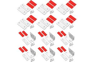 Hainue 12 Piezas Cierre Magnético para Puerta,Cierre Magnetico Pestillo Cajones,Iman Puerta Armario Adhesivo,Imanes Puertas Armarios Adhesivo Para Puertas De Muebles,Puertas De Armarios
