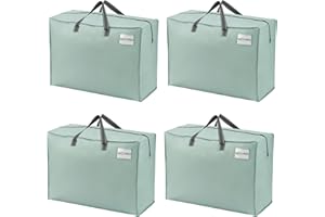 VENO 105 l, bardzo duża torba do przechowywania, składana torba transportowa z zamkiem błyskawicznym i uchwytami, torba podróżna, trwała torba do przechowywania ubrań na kołdry i prześcieradła