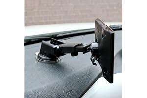 ZG1WEN Support de Fixation pour Tableau de Bord avec Ventouse pour GPS Sat NAV Garmin Nuvi 42 44 51 52 54 55 56 57 58 60 65 66 67 6870 71 LM LMT Traffic