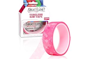 AEYINO Tubeless Rim Tape 17/19/21/23/25/28/30/32/35mm Width x 10m Length, Bike Wheel Rim Tape Suitable for Tubeless MTB/Road/Gravel Bikes Wheel Carbon Tubeless Kit -23mm, High-Strength Adhesive