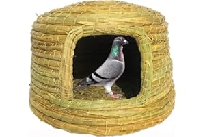 WXYZ Nidos para PáJaros Jardín al Aire Libre Nido de pájaro, Loros, Palomas y pájaros descansando y criando Lugar, pájaros de Tejido a Mano Natural (Size : 23x16cm)