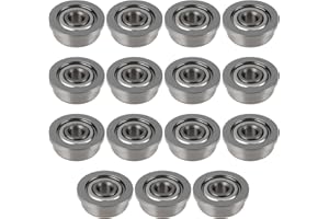 SG Store Lot de 15 Roulements à Billes à Bride F623 F623ZZ pour Modélisme Télécommandes Et Imprimantes 3D 3 X 10 X 4 Mm