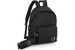 Julian Ross Zaino con Astuccio Coordinato – Impermeabile Leggero 41x31x18 cm in Poliestere – Zaino 24L Casual per Donna, Uomo, Ragazzi e Ragazze – Ideale per Scuola, Viaggi e Tempo Libero