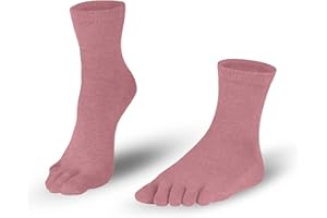Knitido Essentials Midi, Calzini con le dita in cotone per l'uso quotidiano