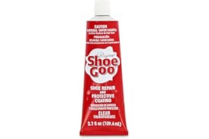 Shoe Goo Repair Adhesive for Fixing Worn Shoes or Boots, Clear, 3.7 Oz