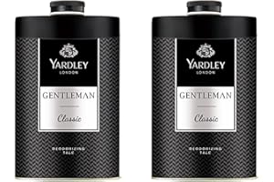 DMG SELECT 2 x 100g Yardley London Gentleman Classic Talcum Powder