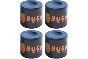 hommova 4 Pcs Premium Snooker Chalk - High-Grip Pool Cue Chalk for Professional Snooker, Pool & Billiard Use in Tournaments, Bars, Home Games (Blue)