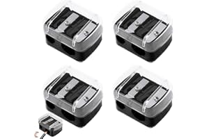 BABBBLISIO 4 PCS Eyeliner Sharpener,Lip Liner Sharpener Eye Pencil Sharpener Makeup Pencil Sharpener Lip Pencil Liner Suitable for Eyeliner Eye Liner Pencils Eyebrow Pencil Lip Liner (Black)