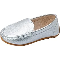 Mocassini Slip-On Per Bambine - Scarpe Comode In PU, Punta Rotonda, Taglie 8-10 Anni - Foto 10