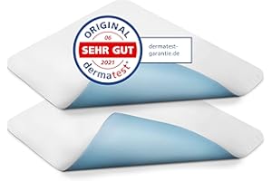 ‎ROSENKERN Rosenkern® Inkontinenz-Unterlage Waschbar 50x90cm 2er Set - Qualität aus Deutschland - wasserdichte Betteinlage - Bis 2300ml/m² Saugkraft - PIPI Unterlage - Geeignet für Kinder & Baby