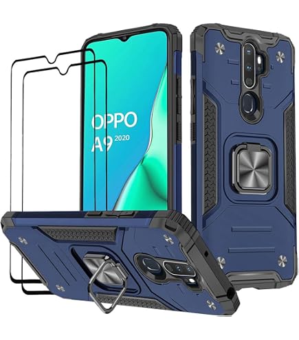 Funda Para OPPO A5 Pro 5G/4G Con Tapa Deslizante Para Cámara - Protección Antigolpes, Anillo Soporte Y Textura Mate | Varios Colores