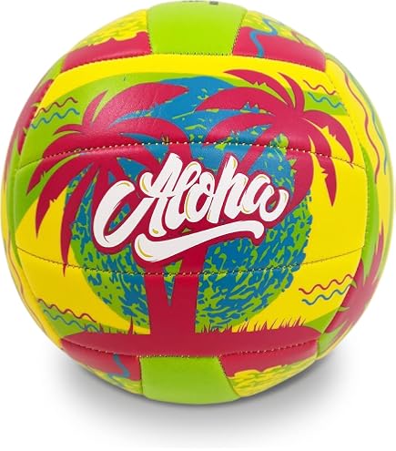 Ballon Super Santos Taille 5 - 23 Cm De Diamètre - Pour Foot, Volley, Plage - PVC Résistant - Arrive Dégonflé - 7