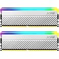 XPG GAMMIX D45G RGB DDR4 3600MHz 16GB (2x8GB) 288-Pin SDRAM PC4-28800 Memory Kit White (AX4U36008G18I-DCWHD45G)