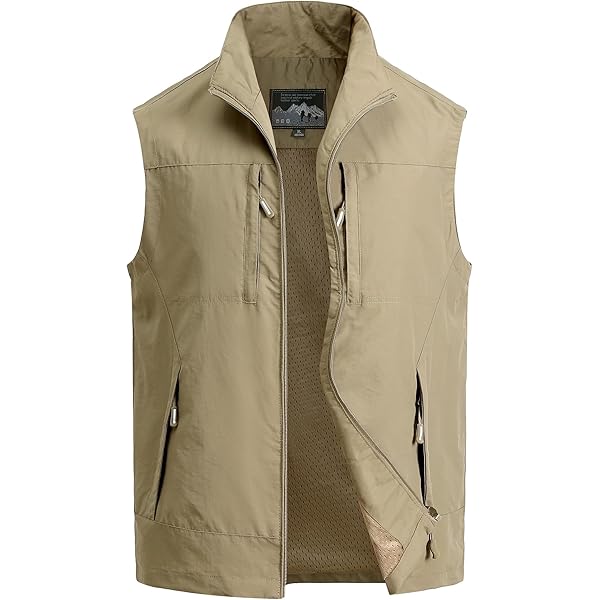 Generisch Herren Weste 5XL - Outdoor Weste Mit Multi-Taschen Für Angeln & Camping