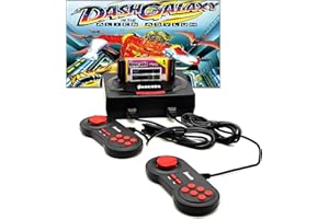 NEOCADE Consola de juegos retro para Sega Genesis Mega Drive, incluye 18 juegos NES y cartucho de juego MD 12 en 1, con 2 controladores de juego con cable, soporta salida HDMI para pantallas grandes