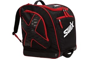 Swix Lot de 3 Sacs à Bottes Unisexes Rouge/Noir