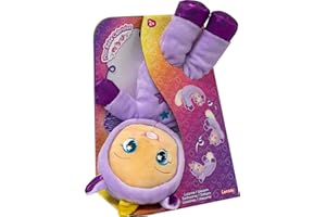 Lansay - MON BEBE CABRIOLES LICORNE - Poupon Interactif pour Enfants dès 2 ans - Version Mauve - Peluche Poupée Toute Douce - Fais des Galipettes Toute Seule - Idée Cadeau - Fonctionne Sans Piles