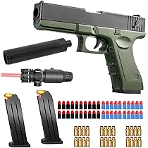 AKM Spielzeugpistole Mit Soft-Head Munition - Abnehmbar Für Kinder