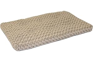 MidWest Homes for Pets Ombré wirujące pluszowe legowisko dla zwierząt domowych; długie legowisko dla zwierząt domowych o długości 121,92 cm dla psów/kotów ras; mokka; 40648-STB