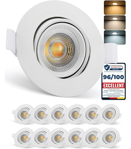 Kit Complet 4 Spots Led Extérieurs Encastrables 12V Easy Connect Luna Transfo