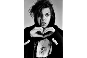 Generisk Yungblud Plymouth 2019 väggkonst musikaffisch A4