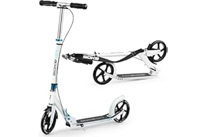SOKE City Trottinette de Loisirs pour Utilisateurs Adultes, Adolescents et Enfants - pour Balade en Ville - Roulements ABEC-9 - Trottinettes pour Adultes avec Grandes Roues de 20 cm