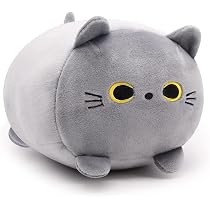MPQDFG Schwarze Katze Plüschtier 20 Cm – Mit Geburtstagshut, Weich, Geschenk Für Kinder & Fans