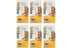 Webbox Lick-e-Lix Yoghurt with Cheese and Taurine 5 x 15g Sachets (Pack of 6)