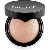 Note Cosmetics Baked Powder 01 Stardust Işıltılı Bitişli Highlighter Toz Y&uuml;z Pudrası