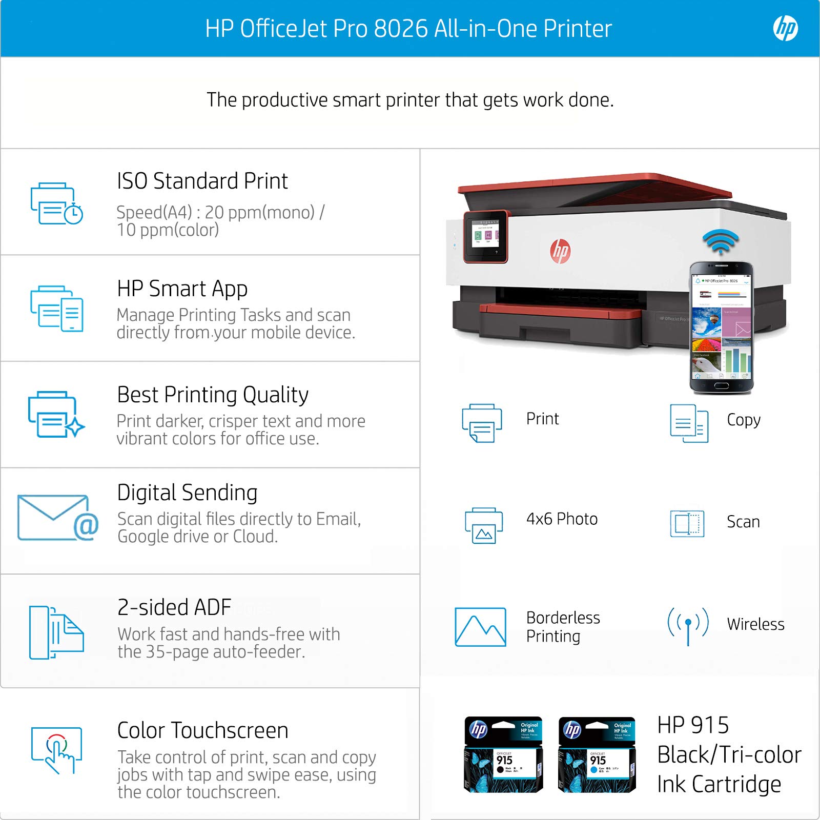 hp officejet pro 8026 cartridge