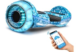 ‎BLUEWHEEL ELECTROMOBILITY 6,5“ Premium Hoverboard Bluewheel HX360 | Deutsches Qualitätsunternehmen | Infinity LED Reifen & APP |Kinder Sicherheitsmodus |Bluetooth Lautsprecher |Self Balance Scooter mit leistungsstarkem Motor