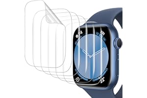 Misxi 6 Stück Schutzfolie für Apple Watch SE 3 / SE 2 / SE/Series 6 /Serie 5/4 40mm, Flexible TPU-Folie mit Kratzschutz, Selbstheilungsfunktion und Blasenfreier Installation, HD-klare Abdeckung