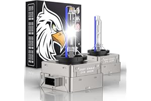 ‎EASY EAGLE EASY EAGLE D1S Xenon Brenner 8000K, 35W HID Scheinwerferlampe Umrüstsatz, 2 Glühbirnen