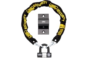 BURG-WÄCHTER Burg Wachter 1M Sold Secure Lock and Ground Anchor Kit Bike Lock, Black