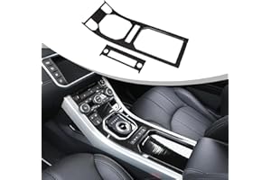 METYOUCAR ABS Dark Wood Grain Car Center Console Gear Shift Panel Decorative Frame Trim For Range Rover Evoque 2013-2019