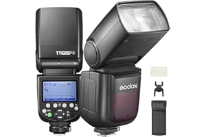 Godox TT685II-S Flash pour Appareil Photo Sony, GN60 Speedlite TT685II Flash de Sony, 2,4G sans Fil Transmission, TCM Fonction, HSS 1/8000s, Conversion Instantanée TCM