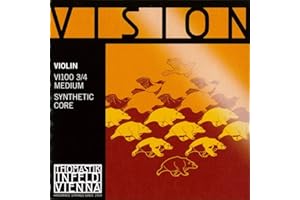 THOMASTIK-INFELD Thomastik Cuerdas para violín Vision Synthetic Core juego 3/4 mediana
