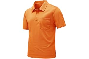 Rdruko Poloshirt Herren Kurzarm mit Brusttasche Polohemd T-Shirts Sommer Golf Polo Shirt Slim Fit für Männer