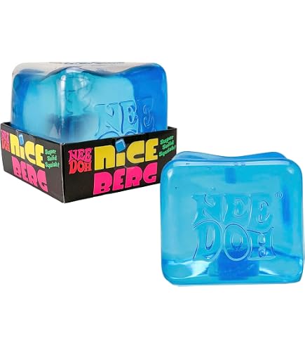 Schylling NeeDoh Nice Ice Baby 4 Pack - Sensory Squeeze Toy - 1.5