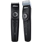 Kubra KB-1088 Hair and Beard Trimmer with USB Charging, 40 Length Setting, 45 minutes Cordless use, 1 Year Warranty (Black)