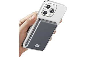 NTAANOO Magsafe Power Bank 10000mAh, Molto Ricarica Rapida Caricatore Portatile Magnetico Wireless, Slim 20w PowerBank con Ingresso e Uscita USB C, Battery Pack Caricabatterie per iPhone 16/15/14/13/12 Serie